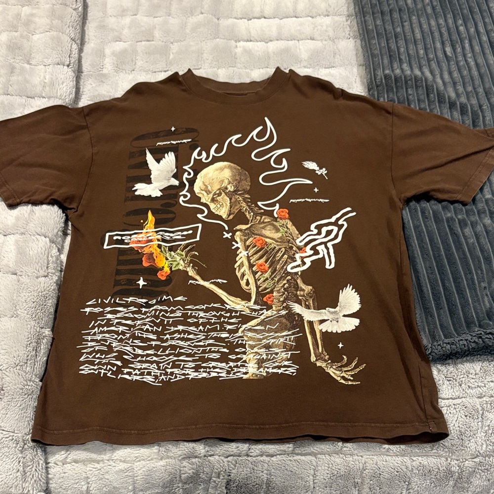 PacSun Brown Graphic Tee